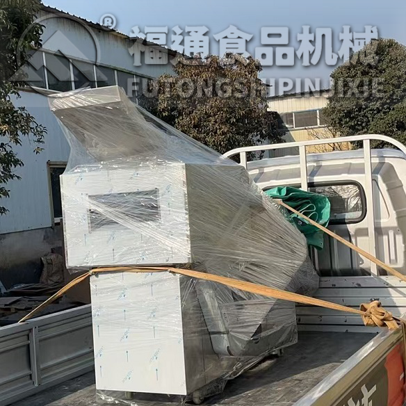 周口客户订购桔饼机一台